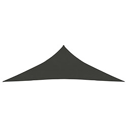 Helloshop26 Voile toile d'ombrage parasol 160 g/m² 4 x 4 x 4 m PEHD anthracite 02_0008933