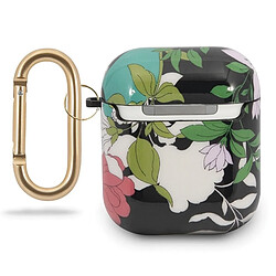 Caseink Coque Guess ? GUACA2TPUBKFL01 Apple Airpods Flower