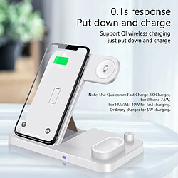 Universal Chargeur sans fil 4 en 1 10W Support de recharge rapide 11 Pro XR XS Max pour 6543 Pro Crayon | Chargeur sans fil pas cher