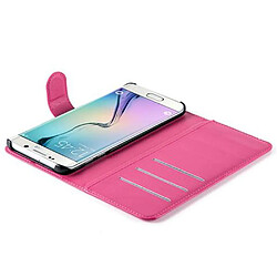 Avis Cadorabo Coque Samsung Galaxy S6 EDGE Etui en Rose