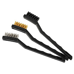 Avis Lot de 3 Lit de Nettoyage de Poignée de Brosse Métallique En Fer En Acier pour Imprimante 3D