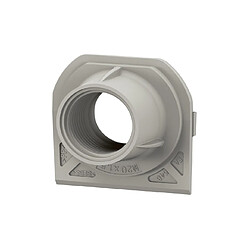 embout - 1 entrée iso 20 - gris - legrand plexo 069660l