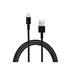 Chargeur cable Synchro USB pour iPhone 5 / 5S / 5C, iPhone 6 / 6S /6+ et iPhone 7 / 7+ iPad Air / Mini noir