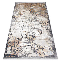 RUGSX LUCE 74 - Tapis Gris Moutarde