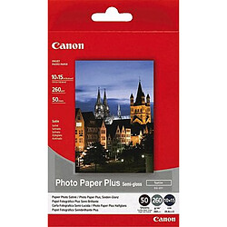 Canon papier photo 10x15 SG-201 CANON SG-201 - Papier Photo Satiné, 260g/m² (10 x 15 cm, 50 feuilles)