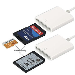 Avis Universal Lecteur de carte Lightning SD pour iPhone