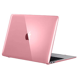 Avizar Coque Protection Antichoc Polycabonate Rose p. MacBook Air 13 2020 / 2019 / 2018