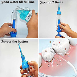 Acheter Universal Nouveau irrigateur oral portable Pas d'électricité Abs | Irrigatrice de la bouche | Irrigator oral Irrigator oral