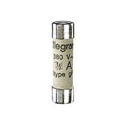 LEGRAND - 3 cartouches fusibles a voyant 10A 8,5X23 mm