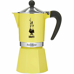 Acheter Cafetiere italienne - BIALETTI - RAINBOW - 6 tasses - 0,30 L - Jaune