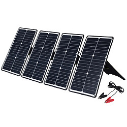 Yonis Kit Portable 4 panneaux solaires 80W