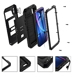 Cadorabo Coque iPhone XR Etui en Noir pas cher