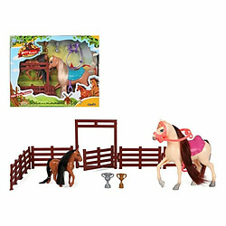 BigBuy Fun Chevaux Little Family 28 x 22 cm