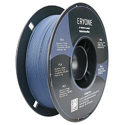 Avis None Filament PLA mat ERYONE pour imprimante 3D 1,75 mm Tolérance 0,03 mm 1 kg (2,2 lb)/bobine - Bleu marine