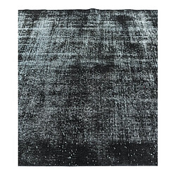 Avis Vidal Tapis de laine 257x160 noir Ultra Vintage