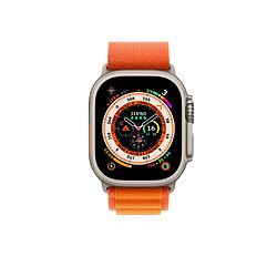 Eko Bracelet pour Apple Watch Ultra 49mm en Textile Orange