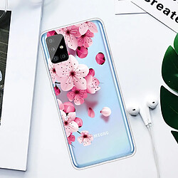 Coque en TPU impression de motifs sylish Sakura pour votre Samsung Galaxy A51 SM-A515