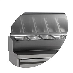 Comptoir de Préparation de Sandwich GN1/1 SS7200 - TEFCOLD