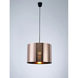 Luminaire Center Suspension Dako Noir 1 ampoule 32,5cm