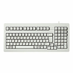 CHERRY MX1800 Clavier PS-2, USB anglais Etats-Unis gris clair