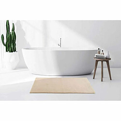 Paris Prix Tapis de Bain Fait à la Main Rabbit Beige 70 x 130 cm pas cher