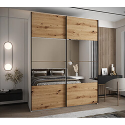 Abiks Meble Armoire à portes battantes Lux 4 245,5/200/64 2 portes