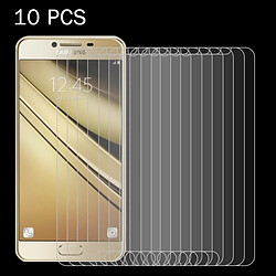 Acheter Wewoo Verre trempé pour Samsung Galaxy C5 / C500 0.26mm 9H Surface Dureté 2.5D Antidéflagrant En Film D'écran 10 PCS