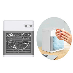 Mini Climatiseur Portable Cooling Cooling Bedroom Cooler Humidifier White pas cher