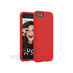 JAYM Coque Silicone Premium iPhone 7/8/SE 2020 - Rouge