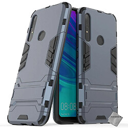 Htdmobiles Coque rigide anti choc pour Huawei P Smart Z + film ecran - BLEU FONCE