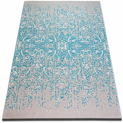 RUGSX Tapis ACRYLIQUE BEYAZIT 1812 Bleu 120x180 cm