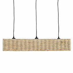 BigBuy Home Suspension Noir Naturel Fer 220-240 V 88 x 17,5 x 65 cm