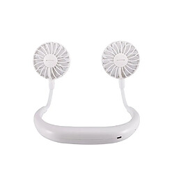 (blanc) Cou suspendu paresseux mini petit ventilateur portable