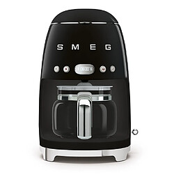 Cafetière filtre programmable 10 tasses 1050w noir - dcf02bleu - SMEG