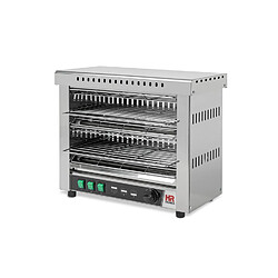 Grille-Pain Double en Inox avec Minuterie 3,6 KW - HR Fainca