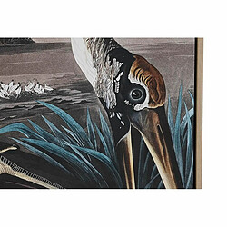 Cadre DKD Home Decor Oiseau Oriental (83 x 4 x 123 cm) (2 Unités)