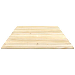 Vidaxl Lattes de lit 90x200 cm bois de pin massif