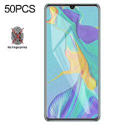 Wewoo Film de verre trempé de mat non-plein de 50 PCS pour Huawei P30pas de paquet de vente au détail