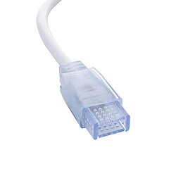 Ledkia Connecteur de Jonction Ruban LED 220V AC SMD&COB Monochrome IP65 Largeur 12mm Blanc pas cher