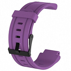 Avis Wewoo Bracelet pour montre connectée Dragonne Sport en silicone Garmin Forerunner 225 Violet