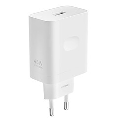 Chargeur mural Oppo SUPERVOOC 45 W Blanc