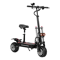 Avis Scooter électrique Dual Motor 3000W * 2, 60V 38AH, siège amovible, E-scooter tout-terrain de 11 pouces, Autonomie100 km