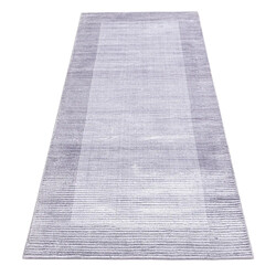 Avis Vidal Tapis de couloir en laine 203x79 Violet Darya