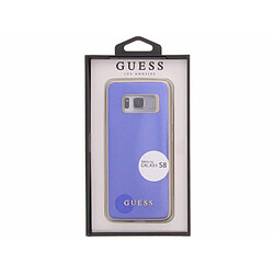 Guess Maroquinerie Coque Guess pour Galaxy S8 - Bleu