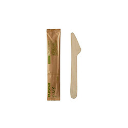 PAPSTAR Couteau en bois 'pure', longueur: 165 mm, par 50 ()