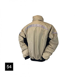 Blouson COFRA Iceberg - beige et noir - Taille 54