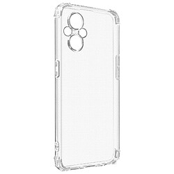 Avizar Coque Oppo Reno 8 Lite 5G Silicone Gel Coins Renforcés Transparent