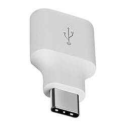 Adaptateur Google Original USB OTG femelle vers USB-C mâle, Blanc