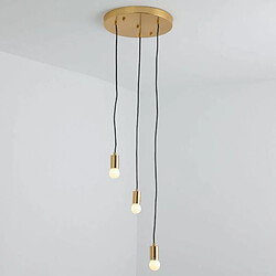 Paris Prix Suspension Design en Métal Pladon 120cm Or