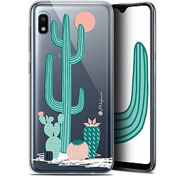 Caseink Coque Pour Samsung Galaxy A10 (6.2 ) [Gel HD Collection Petits Grains ? Design A l'Ombre des Cactus - Souple - Ultra Fin - Imprimé en France]